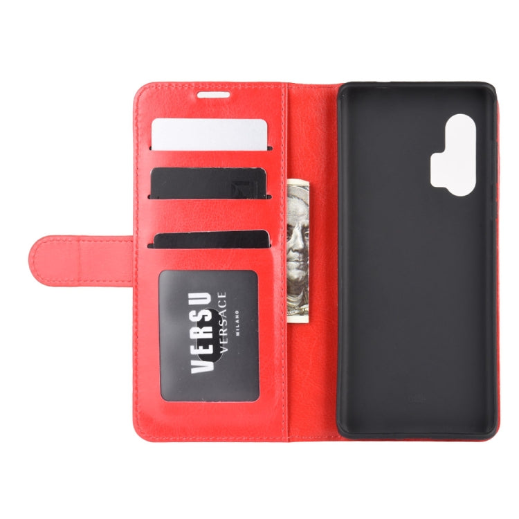 For Motorola Edge+ R64 Texture Single Horizontal Flip Protective Case with Holder & Card Slots & Wallet& Photo Frame