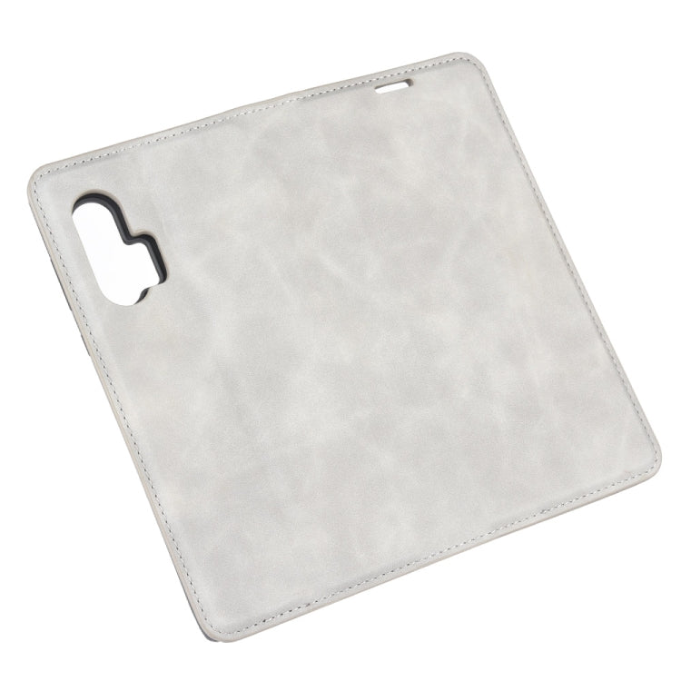 For Motorola Edge+ Retro-skin Business Magnetic Suction Leather Case with Holder & Card Slots & Wallet