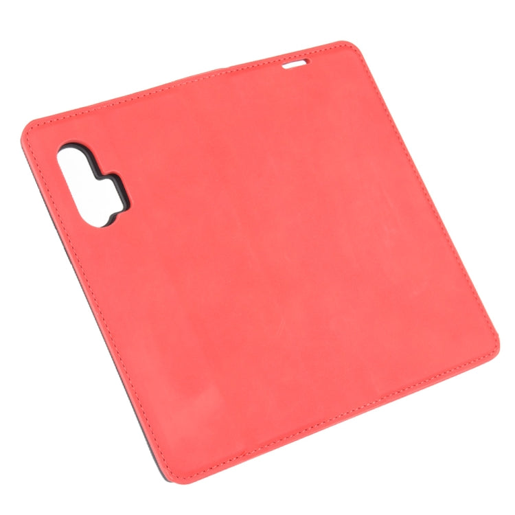 For Motorola Edge+ Retro-skin Business Magnetic Suction Leather Case with Holder & Card Slots & Wallet