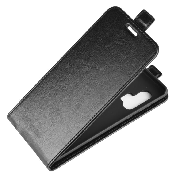 For Motorola Edge+  R64 Texture Single Vertical Flip Leather Protective Case with Card Slots & Photo Frame
