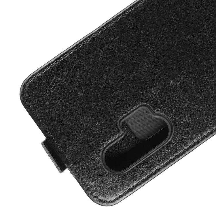 For Motorola Edge+  R64 Texture Single Vertical Flip Leather Protective Case with Card Slots & Photo Frame