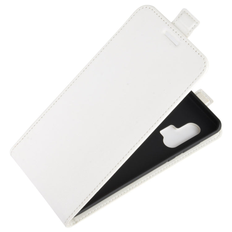 For Motorola Edge+  R64 Texture Single Vertical Flip Leather Protective Case with Card Slots & Photo Frame