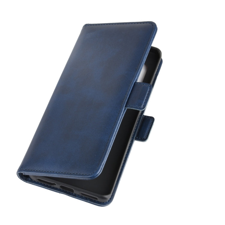 For Motorola Edge+  Dual-side Magnetic Buckle Horizontal Flip Leather Case with Holder & Card Slots & Wallet