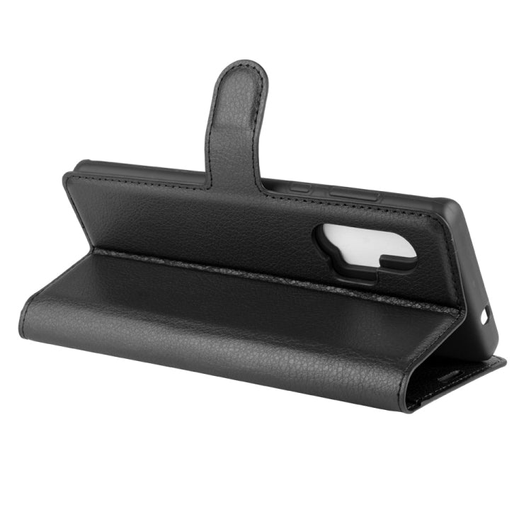 For Motorola Edge+ Litchi Texture Horizontal Flip Protective Case with Holder & Card Slots & Wallet