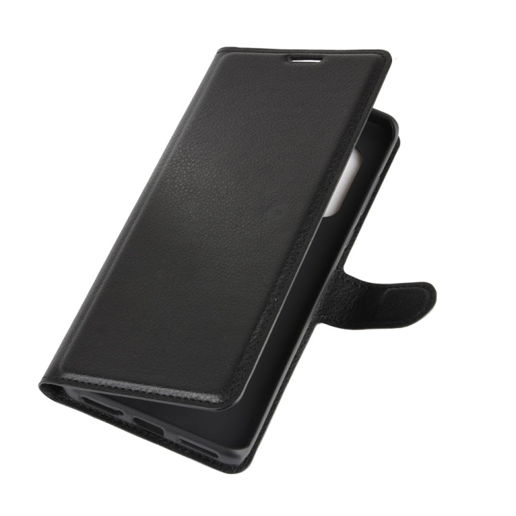 For Motorola Edge+ Litchi Texture Horizontal Flip Protective Case with Holder & Card Slots & Wallet