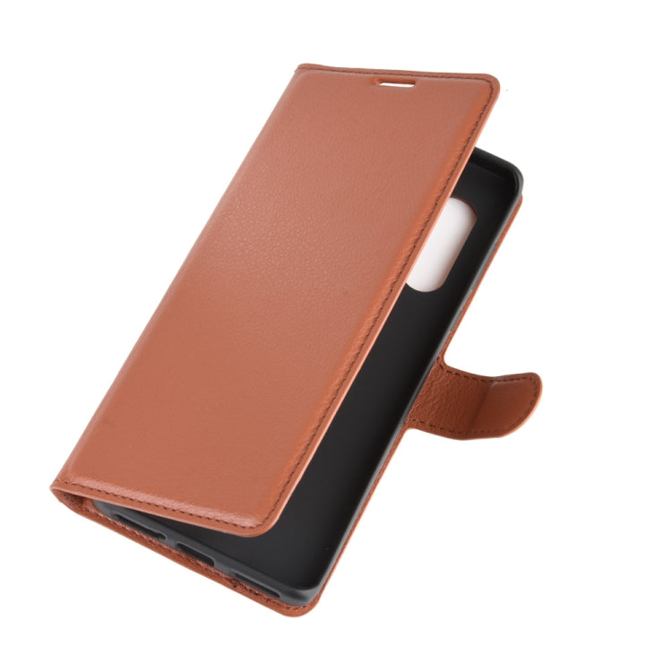 For Motorola Edge+ Litchi Texture Horizontal Flip Protective Case with Holder & Card Slots & Wallet