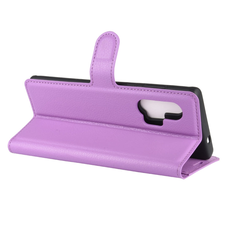 For Motorola Edge+ Litchi Texture Horizontal Flip Protective Case with Holder & Card Slots & Wallet