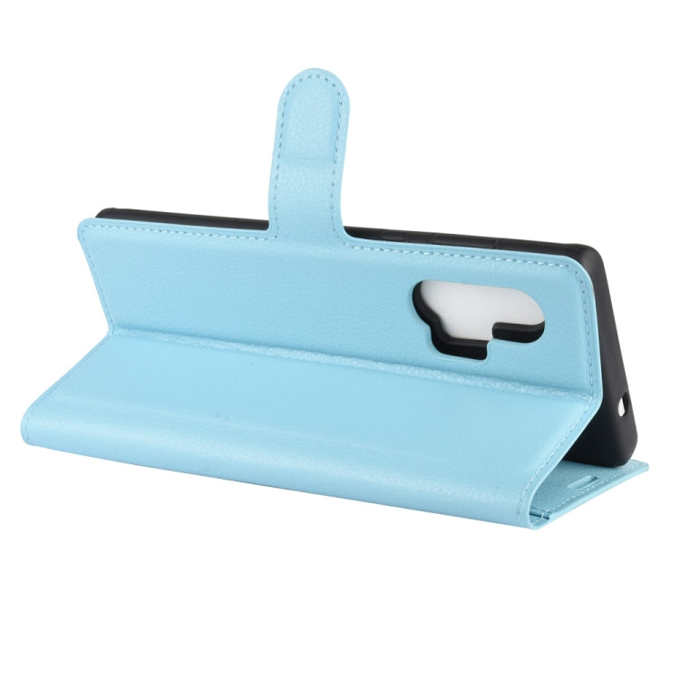 For Motorola Edge+ Litchi Texture Horizontal Flip Protective Case with Holder & Card Slots & Wallet