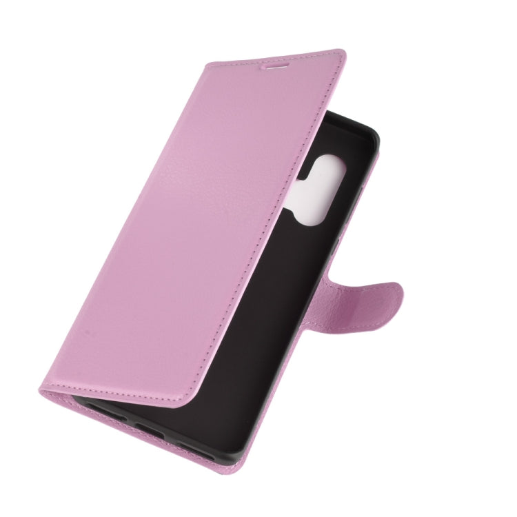 For Motorola Edge+ Litchi Texture Horizontal Flip Protective Case with Holder & Card Slots & Wallet