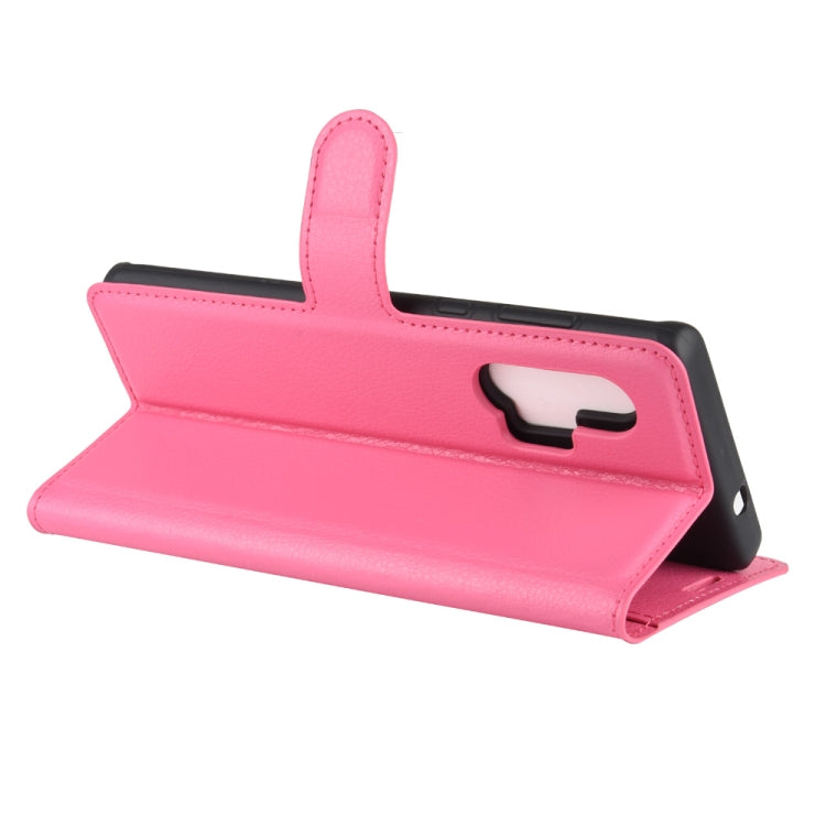 For Motorola Edge+ Litchi Texture Horizontal Flip Protective Case with Holder & Card Slots & Wallet