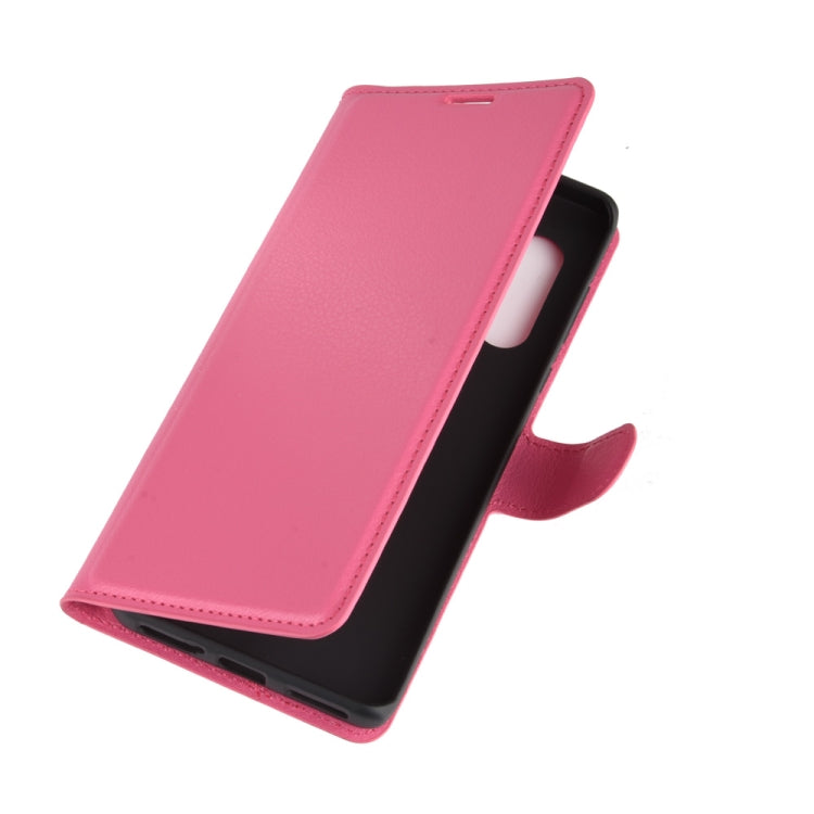 For Motorola Edge+ Litchi Texture Horizontal Flip Protective Case with Holder & Card Slots & Wallet