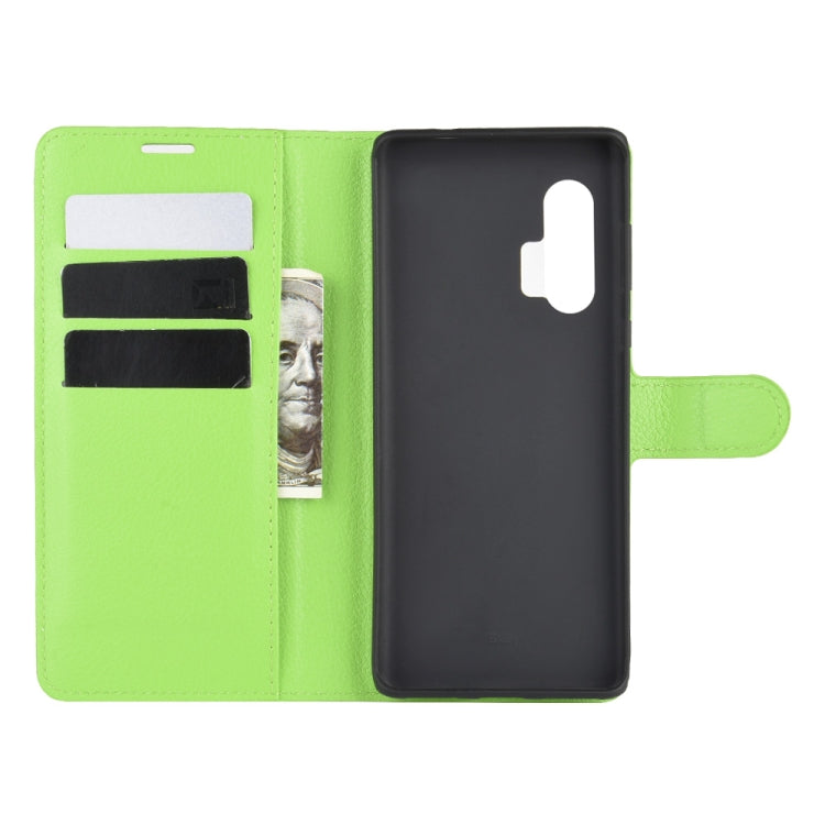 For Motorola Edge+ Litchi Texture Horizontal Flip Protective Case with Holder & Card Slots & Wallet