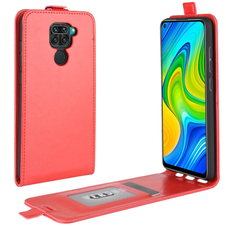 For Xiaomi Redmi Note 9/10X 4G R64 Texture Single Vertical Flip Leather Protective Case with Card Slots & Photo Frame