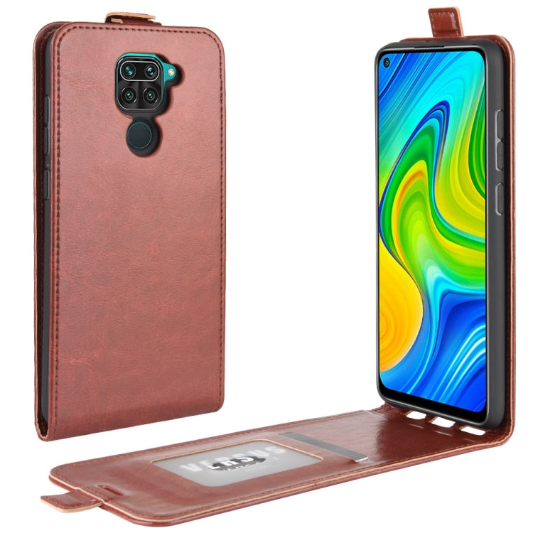 For Xiaomi Redmi Note 9/10X 4G R64 Texture Single Vertical Flip Leather Protective Case with Card Slots & Photo Frame