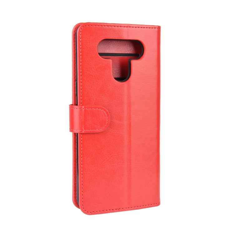 For LG K51 R64 Texture Single Horizontal Flip Protective Case with Holder & Card Slots & Wallet& Photo Frame