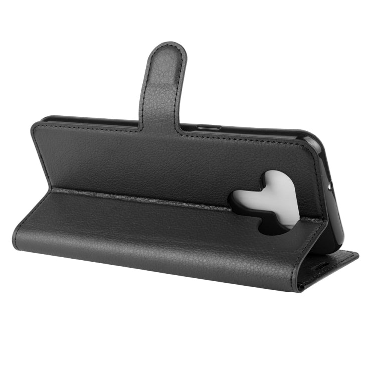 For LG K51 Litchi Texture Horizontal Flip Protective Case with Holder & Card Slots & Wallet