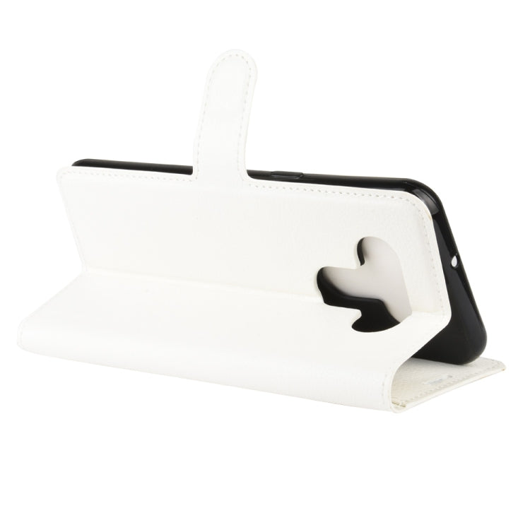 For LG K51 Litchi Texture Horizontal Flip Protective Case with Holder & Card Slots & Wallet