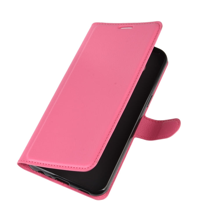 For LG K51 Litchi Texture Horizontal Flip Protective Case with Holder & Card Slots & Wallet