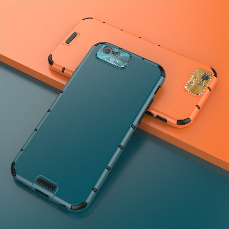 For iPhone 6 / 6s   Shockproof Grain PC + TPU Case