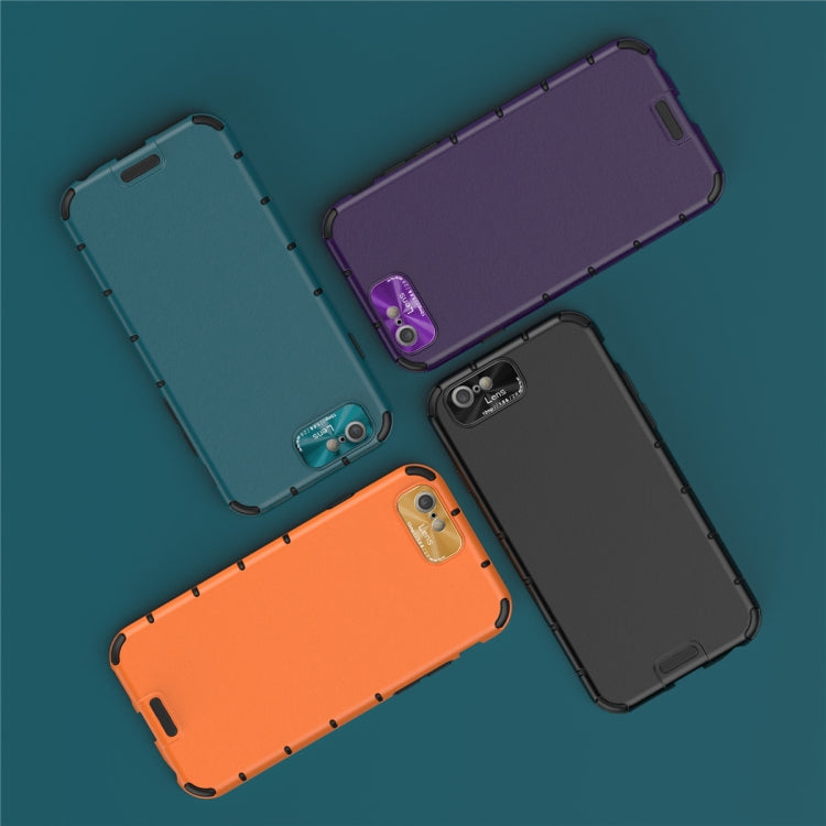 For iPhone 6 / 6s   Shockproof Grain PC + TPU Case