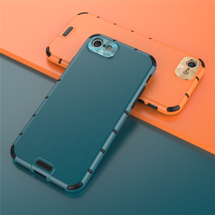 For iPhone 8 / 7 Shockproof Grain PC + TPU Case
