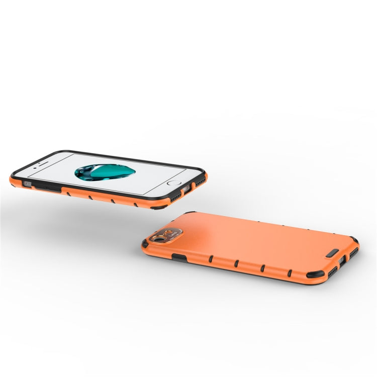 For iPhone 8 / 7 Shockproof Grain PC + TPU Case