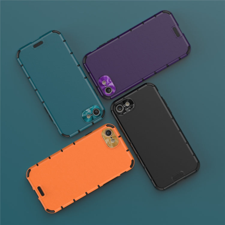 For iPhone 8 / 7 Shockproof Grain PC + TPU Case