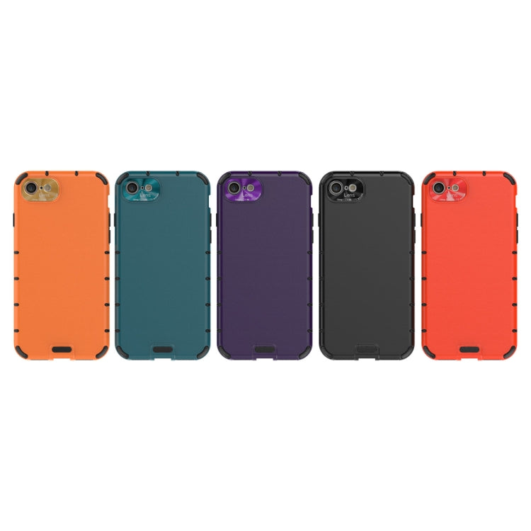 For iPhone 8 / 7 Shockproof Grain PC + TPU Case