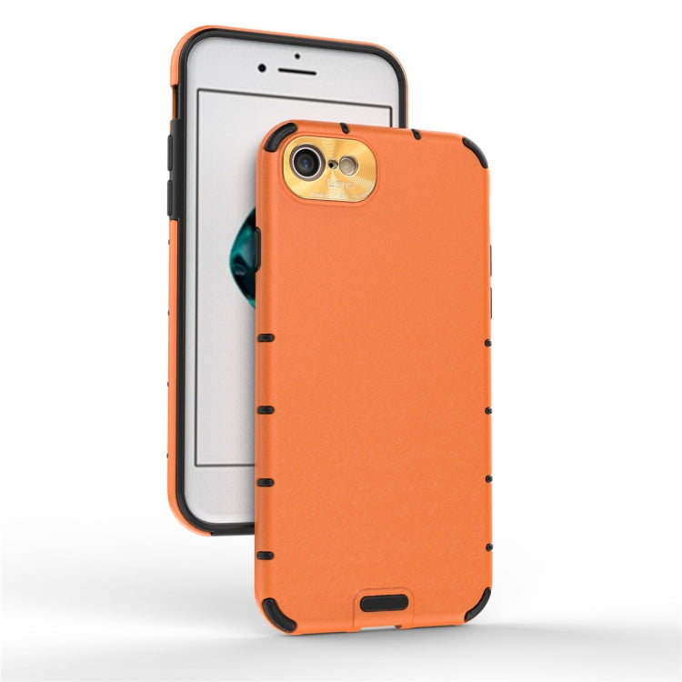 For iPhone 8 / 7 Shockproof Grain PC + TPU Case