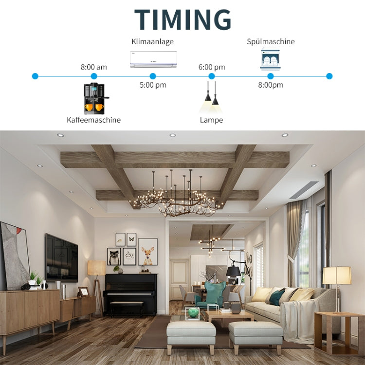Smart WIFI Plug Alexa Smart Socket Mobile Phone Timing Switch Remote APP Control Smart Plug eu Rules