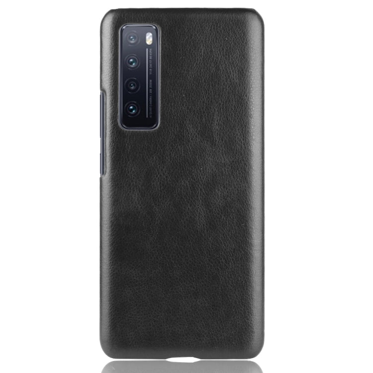 For Huawei Nova 7 Shockproof Litchi Texture PC + PU Case