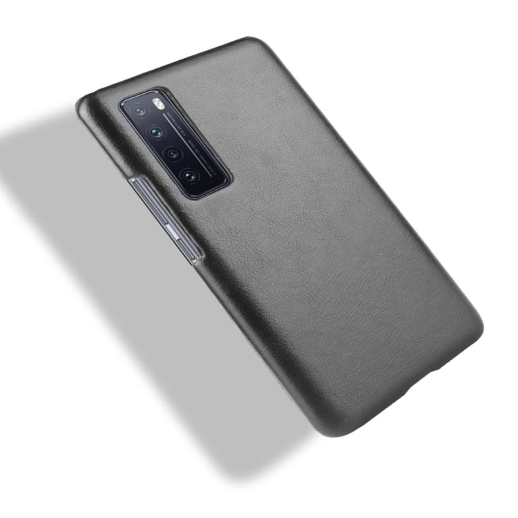 For Huawei Nova 7 Shockproof Litchi Texture PC + PU Case