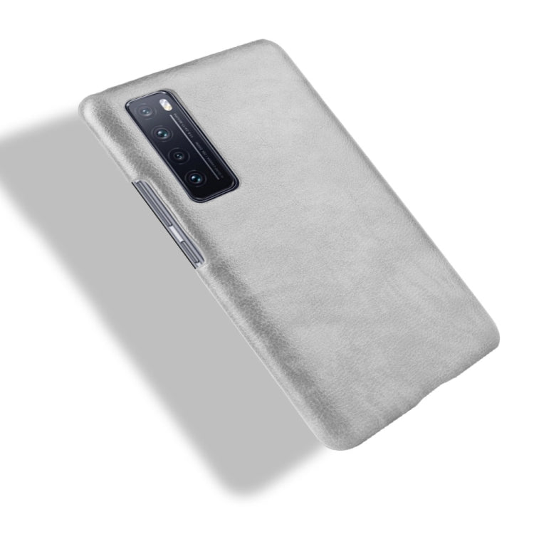 For Huawei Nova 7 Shockproof Litchi Texture PC + PU Case