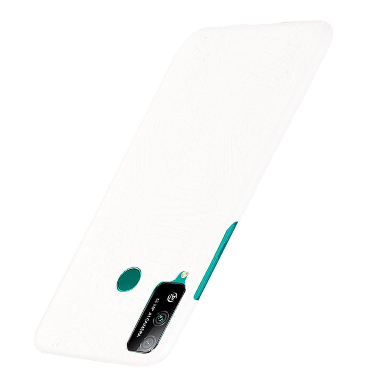 For Huawei Honor Play 4T Shockproof Crocodile Texture PC + PU Case