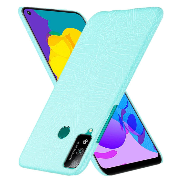 For Huawei Honor Play 4T Shockproof Crocodile Texture PC + PU Case
