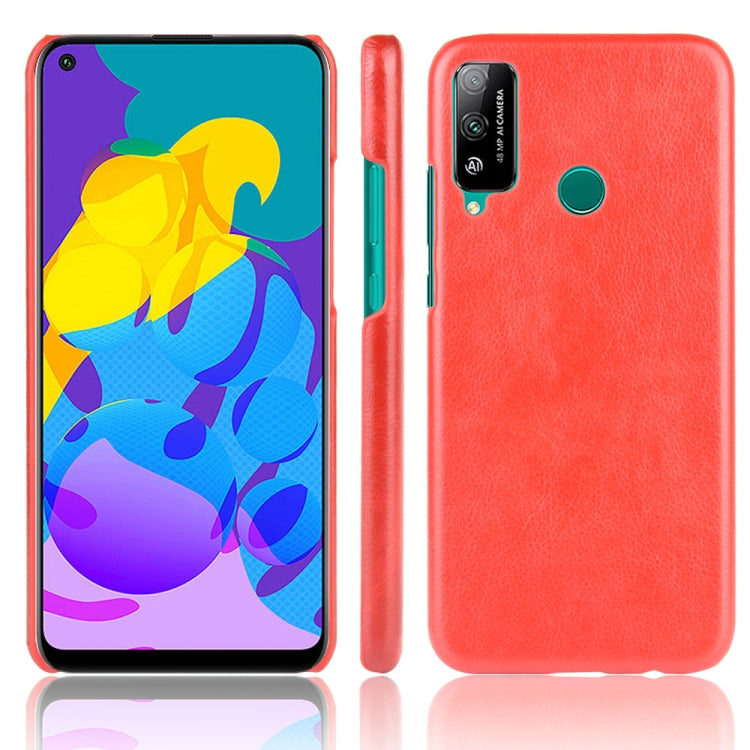 For Huawei Honor Play 4T Shockproof Litchi Texture PC + PU Case