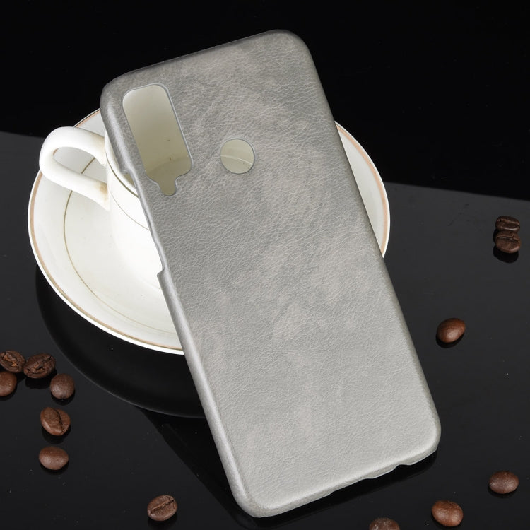 For Huawei Honor Play 4T Shockproof Litchi Texture PC + PU Case