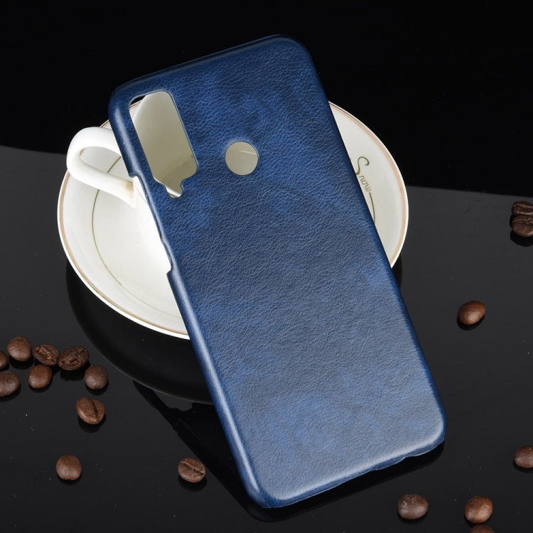 For Huawei Honor Play 4T Shockproof Litchi Texture PC + PU Case