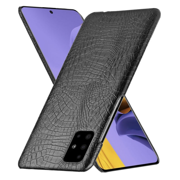 For Samsung Galaxy A51 5G Shockproof Crocodile Texture PC + PU Case