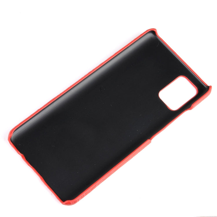 For Samsung Galaxy A51 5G Shockproof Crocodile Texture PC + PU Case
