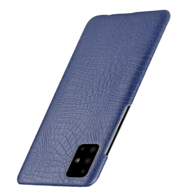 For Samsung Galaxy A51 5G Shockproof Crocodile Texture PC + PU Case