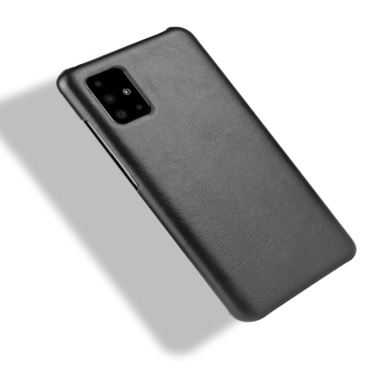 For Samsung Galaxy A51 5G Shockproof Litchi Texture PC + PU Case