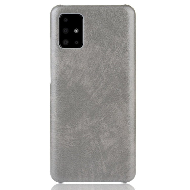 For Samsung Galaxy A51 5G Shockproof Litchi Texture PC + PU Case