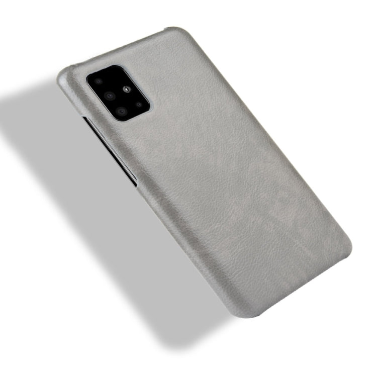 For Samsung Galaxy A51 5G Shockproof Litchi Texture PC + PU Case