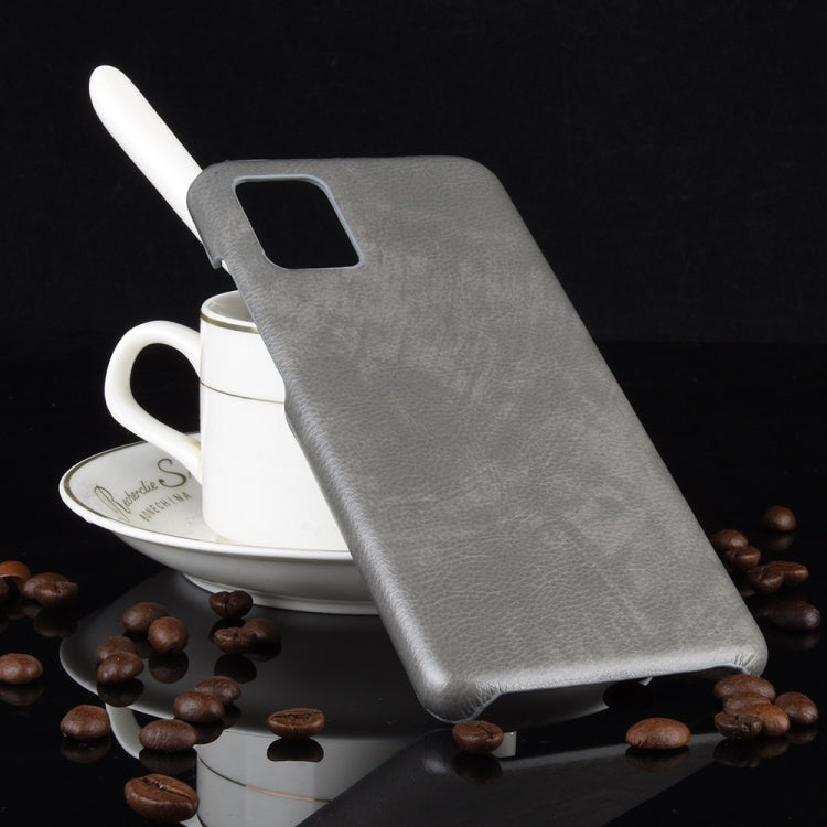 For Samsung Galaxy A51 5G Shockproof Litchi Texture PC + PU Case