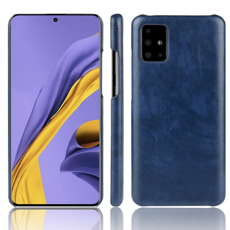 For Samsung Galaxy A51 5G Shockproof Litchi Texture PC + PU Case