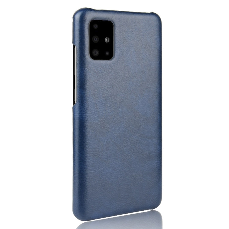 For Samsung Galaxy A51 5G Shockproof Litchi Texture PC + PU Case