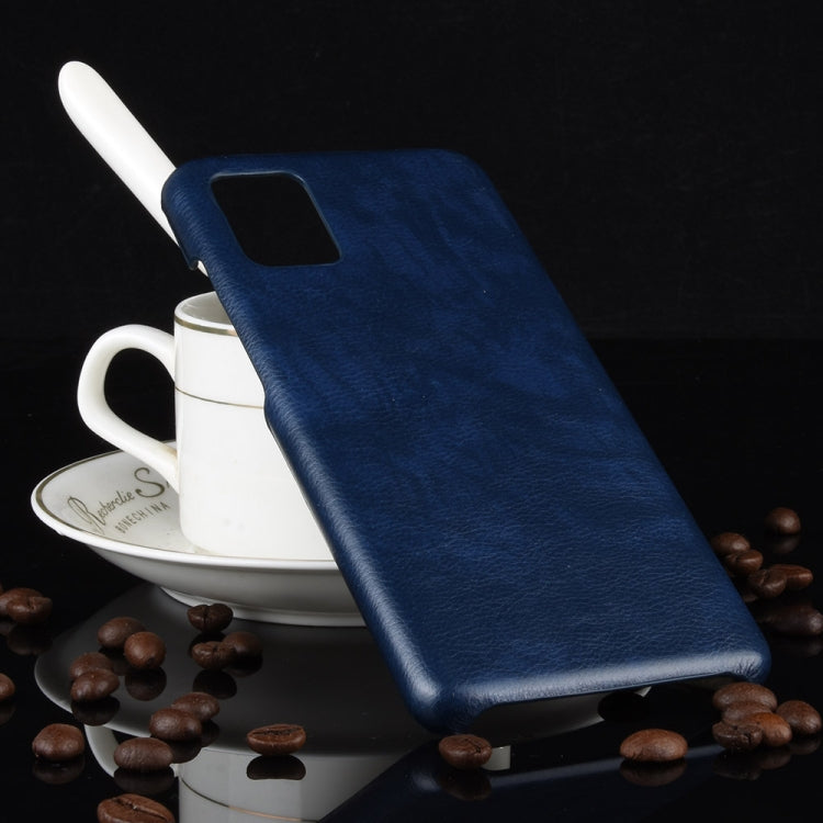 For Samsung Galaxy A51 5G Shockproof Litchi Texture PC + PU Case