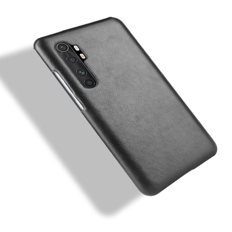For Xiaomi Mi Note 10 Lite Shockproof Litchi Texture PC + PU Case