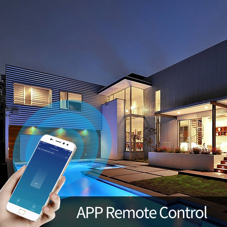U2-86 Alexa Voice Control WIFI Intelligent Switch Remote Control Remote Control Wall Switch WifiSwitch (white)